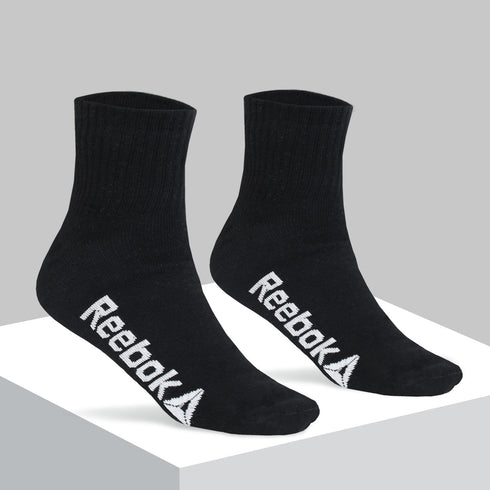 Reebok Ankle Socks Pack of 3 Black